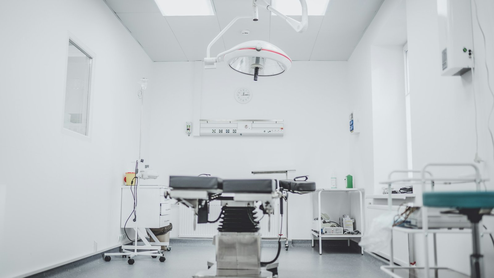 Modern medical technology in a clinical environment